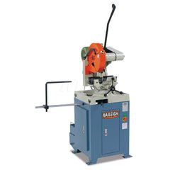 Cold Saws; Machine Style: Manual; Blade Diameter (Inch): 14; Material Compatibility: Non-Ferrous; Number of Cutting Speeds: 1; Blade Speeds (RPM): 3200; Minimum Speed (RPM): 0.00; Maximum Speed (RPM): 3200.00; Phase: 3; Mitering: Yes; Solid Round Capacity