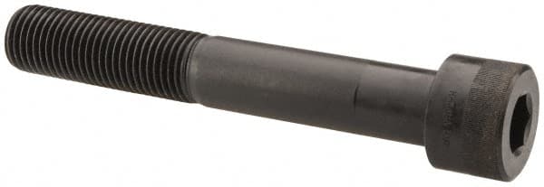 Holo-Krome - 1-1/2 - 6 UNC Hex Socket Drive, Socket Cap Screw - Alloy Steel, Black Oxide Finish, Partially Threaded, 10" Length Under Head - Caliber Tooling