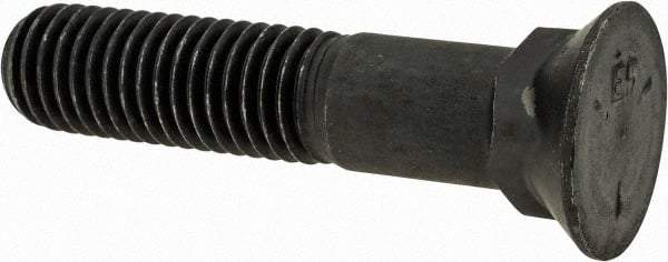 Value Collection - 5/8-11 UNC, 3" OAL, Steel Plow Bolt - Uncoated, Grade 5 - Caliber Tooling