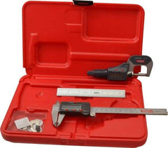 SPI - 3 Piece, Machinist Caliper and Micrometer Tool Kit - 0.0001 Inch Graduation - Caliber Tooling