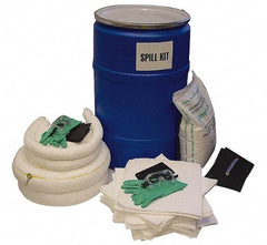 PRO-SAFE - Universal & Universal/Chemical Spill Kit - 55 Gal Polypropylene Drum - Caliber Tooling