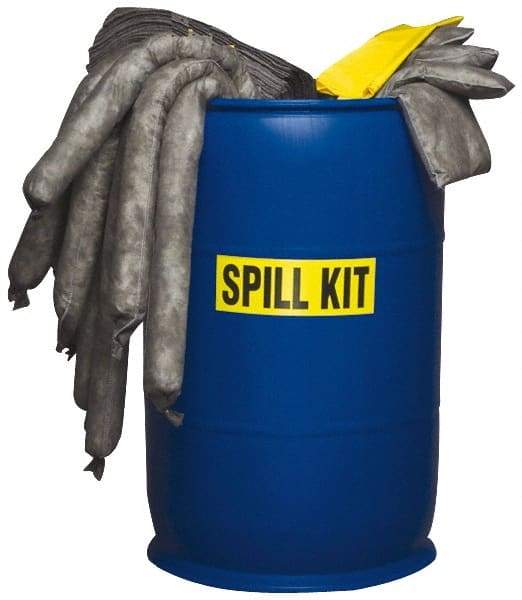 PRO-SAFE - Universal Spill Kit - 95 Gal Polypropylene Overpack Container - Caliber Tooling