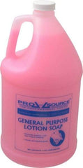 PRO-SOURCE - 1 Gal Bottle Liquid Soap - General Duty, Pink, Almond Scent - Caliber Tooling