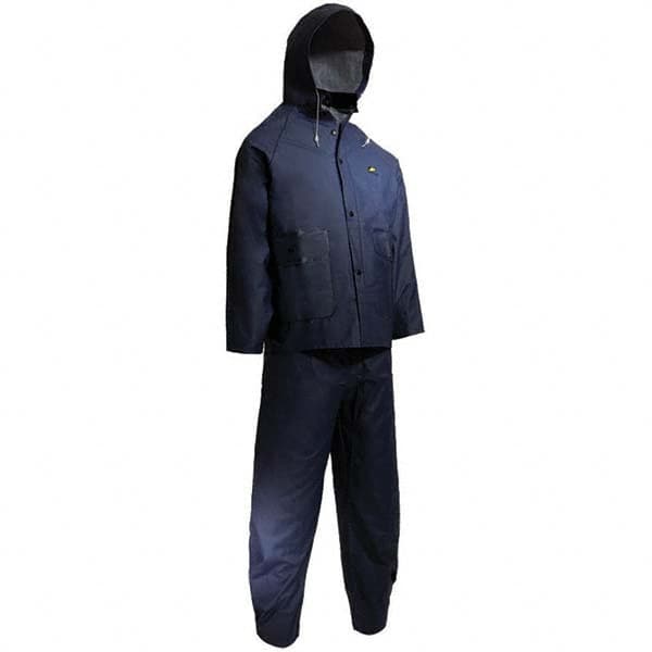 OnGuard - Size L Blue Rain Three Piece Suit - Caliber Tooling