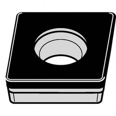 Kennametal - CCGW32.52 E Grade KB1345 PCBN Turning Insert - 80° Diamond, 3/8" Inscr Circle, 5/32" Thick, 1/32" Corner Radius - Caliber Tooling