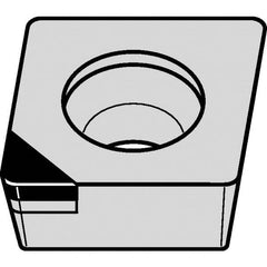 Kennametal - CPGW432 FW Grade KD1400 Polycrystalline Diamond (PCD) Turning Insert - 80° Diamond, 1/2" Inscr Circle, 3/16" Thick, 1/32" Corner Radius - Caliber Tooling