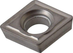 Kyocera - CPMH322 Grade TN60 Cermet Turning Insert - TiCN/NbC Finish, 80° Diamond, 3/8" Inscr Circle, 1/8" Thick, 1/32" Corner Radius - Caliber Tooling