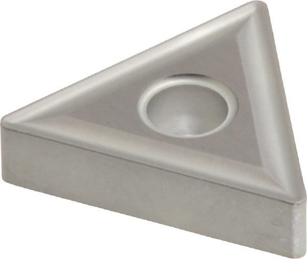 TNMG432 TN60 Cermet Turning Insert TiCN/NbC Finish, Neutral, 0.866″ Long, 1/2″ Inscribed Circle, 1/32″ Corner Radius, 60° Triangle