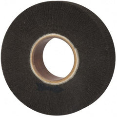 Brite Star - 8" Diam 220 Grit Silicon Carbide Unmounted Flap Wheel - 3" Hole, 2" Wide, Density 7, Coated, Grade Very Fine, 3,200 Max RPM - Caliber Tooling