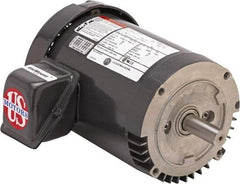 US Motors - 3 hp, TEFC Enclosure, No Thermal Protection, 1,765 RPM, 208-230/460 Volt, 60 Hz, Three Phase Premium Efficient Motor - Size 182 Frame, C-Face Mount, 1 Speed, Double Shielded Ball Bearings, 8.4-7.8/3.9 Full Load Amps, F Class Insulation - Caliber Tooling