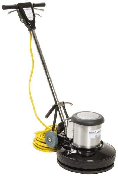 PRO-SOURCE - 17" Cleaning Width, Electric Floor Burnisher - 1.5 hp, 175 RPM - Caliber Tooling