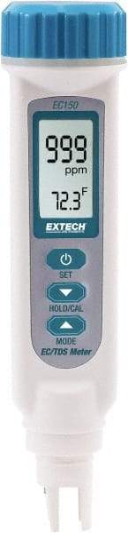 Extech - Pen Style Conductivity Meter - 32 to 122°F, Conductivity Probe - Caliber Tooling