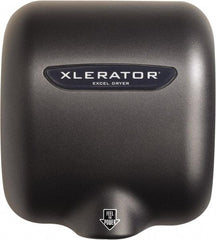 Excel Dryer - 1500 Watt Graphite & Zinc Die-Cast Finish Electric Hand Dryer - 100/120 Volts, 12.5 Amps, - Caliber Tooling