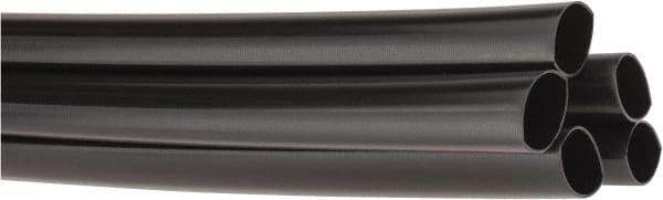 3M - 48" Long, 2.5:1, Polyolefin Heat Shrink Electrical Tubing - Black - Caliber Tooling