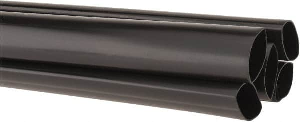 3M - 48" Long, 2.5:1, Polyolefin Heat Shrink Electrical Tubing - Black - Caliber Tooling