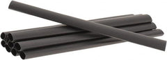 3M - 6" Long, 2:1, Polyolefin Heat Shrink Electrical Tubing - Black - Caliber Tooling