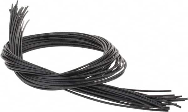 3M - 48" Long, 2:1, Polyolefin Heat Shrink Electrical Tubing - Black - Caliber Tooling