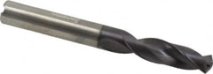 Accupro - 10mm 140° Spiral Flute Solid Carbide Screw Machine Drill Bit - Caliber Tooling