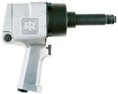 Ingersoll-Rand - 3/4" Drive, 5,500 RPM, 1,100 Ft/Lb Torque Impact Wrench/Ratchet - Pistol Grip Handle, 1,000 IPM, 9.5 CFM, 3/8" NPTF Inlet - Caliber Tooling