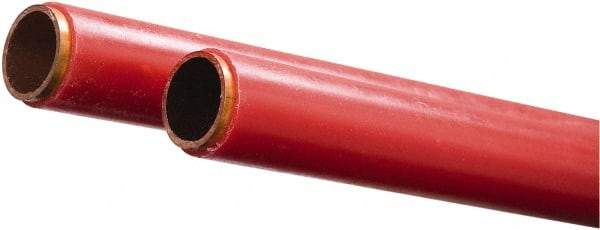 Mueller Industries - 60' Long, 1-1/8" OD x 0.454" ID, Grade C12200 Copper Refrigeration Tube - 0.032" Wall Thickness, 0.285 Ft/Lb - Caliber Tooling