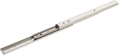 Sugatsune - 7-57/64" Slide Length, 9-1/32" Travel Length, Stainless Steel Ball Bearing Slide - 66 Lb Capacity at Full Extension - Caliber Tooling