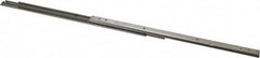 Sugatsune - 13-51/64" Slide Length, 14-35/64" Travel Length, Stainless Steel Ball Bearing Slide - 66 Lb Capacity at Full Extension - Caliber Tooling