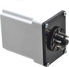 Macromatic - 8 Pin, Multiple Range DPDT Time Delay Relay - 10 Contact Amp, 120 VAC/VDC, Knob - Caliber Tooling