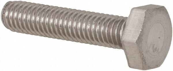 Value Collection - M3x0.50mm Metric Coarse, 14mm Length Under Head Hex Head Cap Screw - Fully Threaded, Grade 18-8 & Austenitic A2 Stainless Steel, Uncoated, 5.5mm Hex - Caliber Tooling