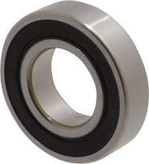 SKF - 12mm Bore Diam, 24mm OD, Double Seal Thin Section Radial Ball Bearing - 6mm Wide, 1 Row, Round Bore, 220 Lb Static Capacity, 506 Lb Dynamic Capacity - Caliber Tooling