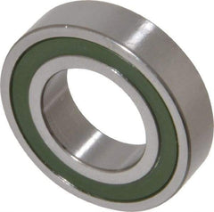 SKF - 20mm Bore Diam, 32mm OD, Double Seal Thin Section Radial Ball Bearing - 7mm Wide, 1 Row, Round Bore, 337 Lb Static Capacity, 607 Lb Dynamic Capacity - Caliber Tooling