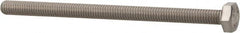 Value Collection - M6x1.00mm Metric Coarse, 90mm Length Under Head Hex Head Cap Screw - Fully Threaded, Grade 18-8 & Austenitic A2 Stainless Steel, Uncoated, 10mm Hex - Caliber Tooling