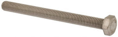 Value Collection - M8x1.25mm Metric Coarse, 90mm Length Under Head Hex Head Cap Screw - Fully Threaded, Grade 18-8 & Austenitic A2 Stainless Steel, Uncoated, 13mm Hex - Caliber Tooling