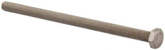 Value Collection - M8x1.25mm Metric Coarse, 140mm Length Under Head Hex Head Cap Screw - Fully Threaded, Grade 18-8 & Austenitic A2 Stainless Steel, Uncoated, 13mm Hex - Caliber Tooling