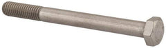 Value Collection - M8x1.25mm Metric Coarse, 85mm Length Under Head Hex Head Cap Screw - Partially Threaded, Grade 18-8 & Austenitic A2 Stainless Steel, Uncoated, 13mm Hex - Caliber Tooling