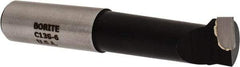 Borite - 13/16" Min Bore Diam, 2-1/4" Max Bore Depth, 3/4 Shank Diam, Boring Bar - Right Hand Cut, Carbide-Tipped, Black Oxide Finish - Exact Industrial Supply