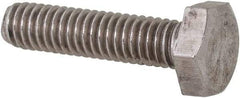 Value Collection - M4x0.70mm Metric Coarse, 16mm Length Under Head Hex Head Cap Screw - Fully Threaded, Grade 316 & Austenitic A4 Stainless Steel, Uncoated, 7mm Hex - Caliber Tooling