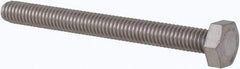 Value Collection - M4x0.70mm Metric Coarse, 40mm Length Under Head Hex Head Cap Screw - Fully Threaded, Grade 316 & Austenitic A4 Stainless Steel, Uncoated, 7mm Hex - Caliber Tooling