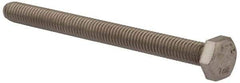 Value Collection - M6x1.00mm Metric Coarse, 70mm Length Under Head Hex Head Cap Screw - Fully Threaded, Grade 316 & Austenitic A4 Stainless Steel, Uncoated, 10mm Hex - Caliber Tooling