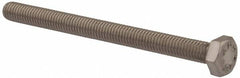 Value Collection - M6x1.00mm Metric Coarse, 75mm Length Under Head Hex Head Cap Screw - Fully Threaded, Grade 316 & Austenitic A4 Stainless Steel, Uncoated, 10mm Hex - Caliber Tooling