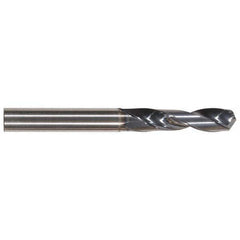 Tungaloy - 1/2" 130° Spiral Flute Solid Carbide Screw Machine Drill Bit - Caliber Tooling