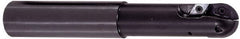 Tungaloy - 1-1/4" Cut Diam, 1" Max Depth of Cut, 1-1/4" Shank Diam, 6.03" OAL, Indexable Ball Nose End Mill - 3-3/4" Head Length, Straight Shank, EBP Toolholder, ZPET 125 Insert - Caliber Tooling