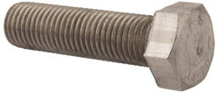 Value Collection - M24x3.00mm Metric Coarse, 90mm Length Under Head Hex Head Cap Screw - Fully Threaded, Grade 316 & Austenitic A4 Stainless Steel, Uncoated, 36mm Hex - Caliber Tooling