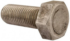 Value Collection - M36x4.00mm Metric Coarse, 90mm Length Under Head Hex Head Cap Screw - Fully Threaded, Grade 316 & Austenitic A4 Stainless Steel, Uncoated, 55mm Hex - Caliber Tooling