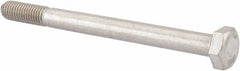 Value Collection - M10x1.50mm Metric Coarse, 120mm Length Under Head Hex Head Cap Screw - Partially Threaded, Grade 316 & Austenitic A4 Stainless Steel, Uncoated, 17mm Hex - Caliber Tooling