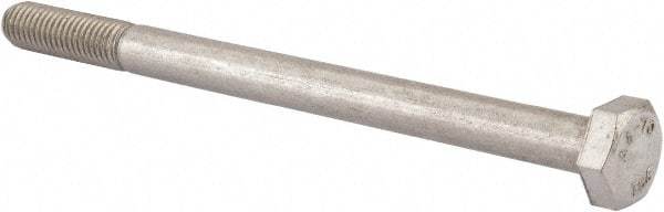 Value Collection - M10x1.50mm Metric Coarse, 140mm Length Under Head Hex Head Cap Screw - Partially Threaded, Grade 316 & Austenitic A4 Stainless Steel, Uncoated, 17mm Hex - Caliber Tooling