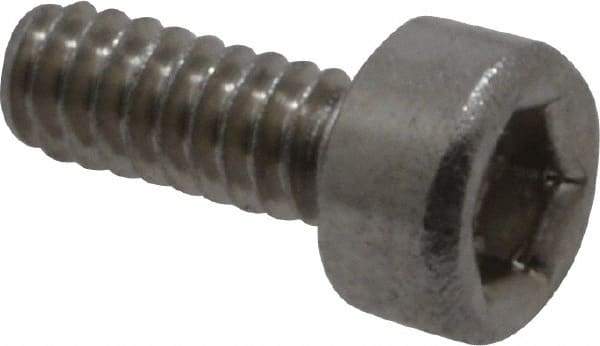 Value Collection - M1.6x0.35 Metric Coarse Hex Socket Drive, Socket Cap Screw - Grade 18-8 & Austenitic A2 Stainless Steel, Uncoated, Fully Threaded, 4mm Length Under Head - Caliber Tooling