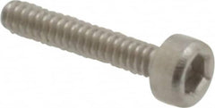 Value Collection - M1.6x0.35 Metric Coarse Hex Socket Drive, Socket Cap Screw - Grade 18-8 & Austenitic A2 Stainless Steel, Uncoated, Fully Threaded, 8mm Length Under Head - Caliber Tooling