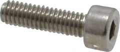 Value Collection - M4x0.70 Metric Coarse Hex Socket Drive, Socket Cap Screw - Grade 18-8 & Austenitic A2 Stainless Steel, Uncoated, Fully Threaded, 14mm Length Under Head - Caliber Tooling