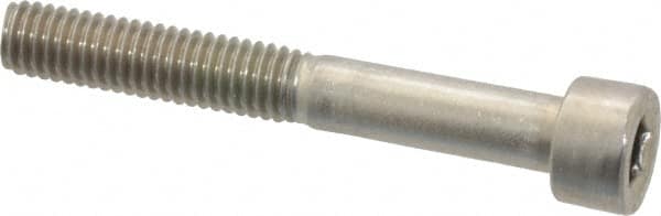 Value Collection - M6x1.00 Metric Coarse Hex Socket Drive, Socket Cap Screw - Grade 18-8 & Austenitic A2 Stainless Steel, Uncoated, Partially Threaded, 45mm Length Under Head - Caliber Tooling