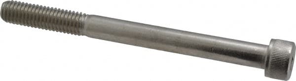 Value Collection - M8x1.25 Metric Coarse Hex Socket Drive, Socket Cap Screw - Grade 18-8 & Austenitic A2 Stainless Steel, Uncoated, Partially Threaded, 90mm Length Under Head - Caliber Tooling